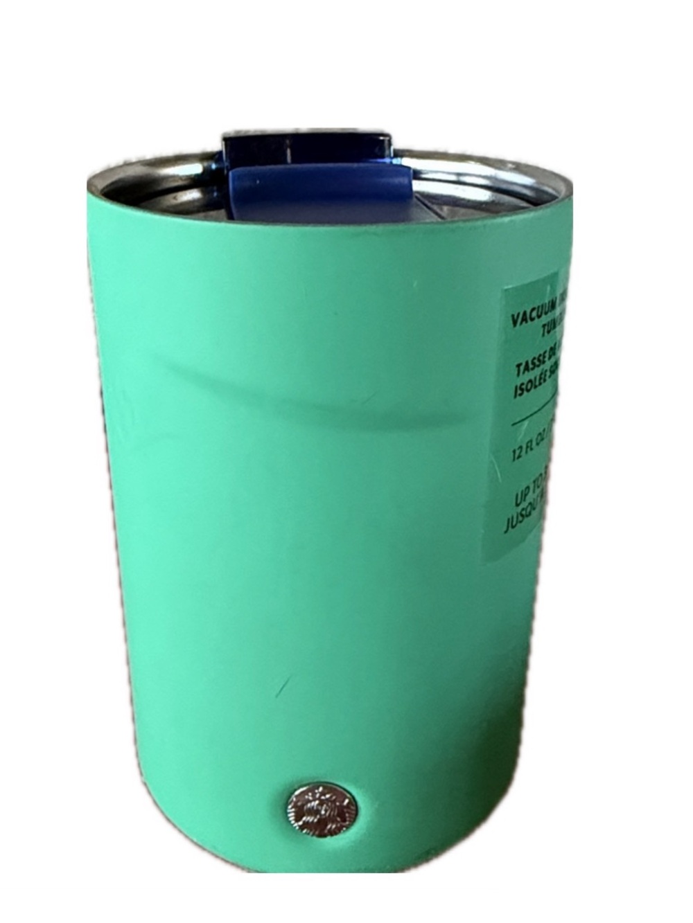 Starbucks Mint Green Travel Blue Lid Insulated Tumbler